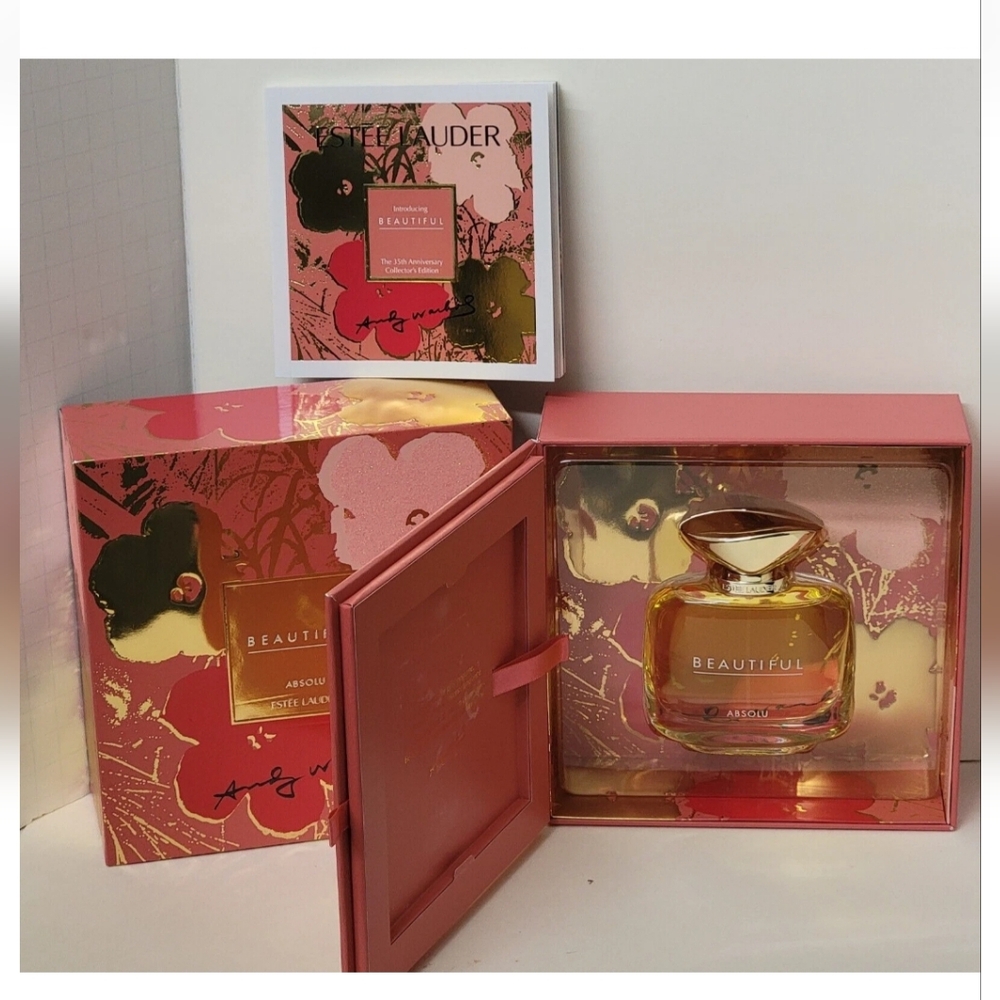 ESTEE LAUDER BEAUTIFUL ABSOLU EDP Spray 1.7 oz/50 ml Andy Warhol Collection NEW
